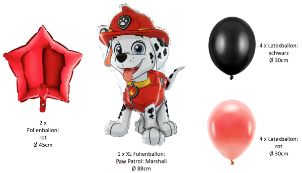 Comic / TV - SET: Paw Patrol, Marshall - 11 Stk.